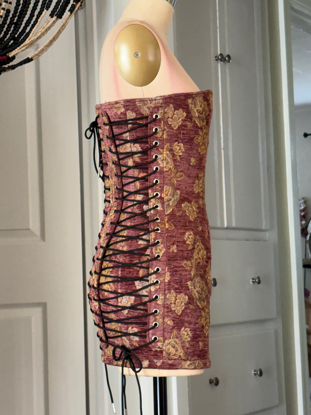 Pink cocktail dress