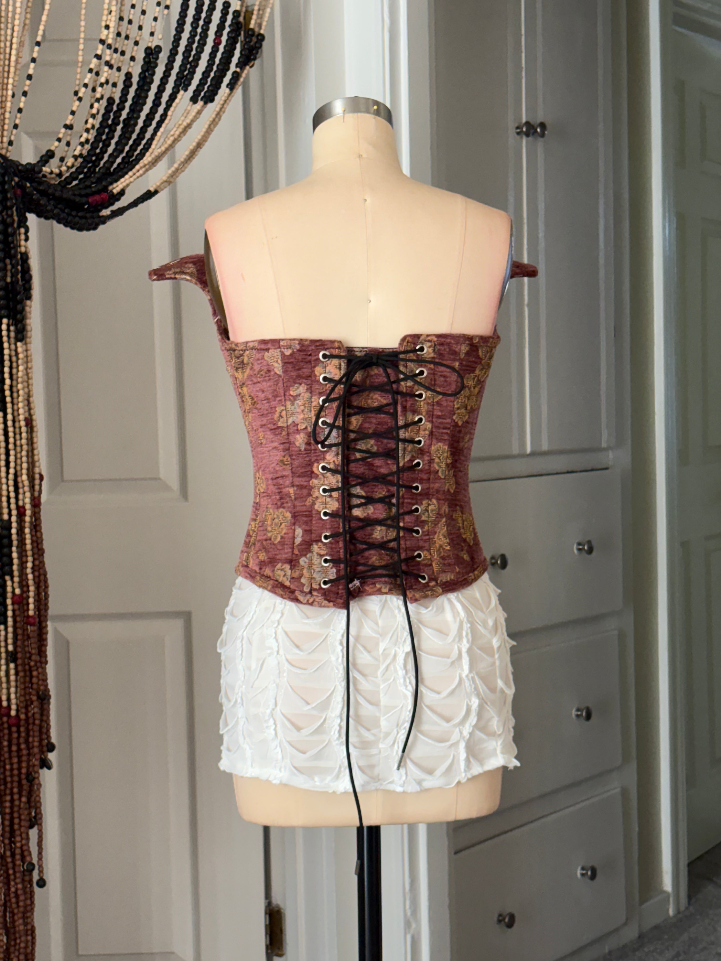 Pink point corset