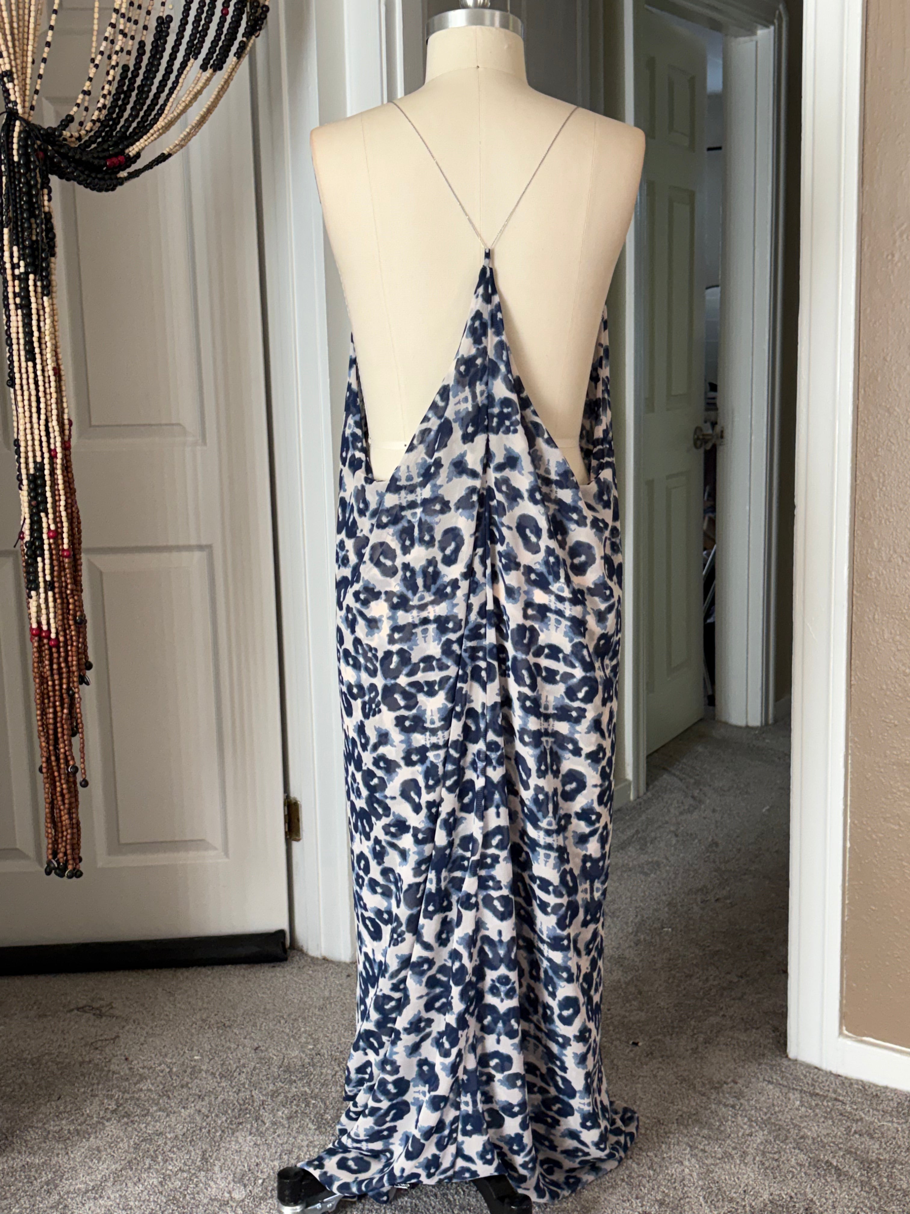 Blue dress