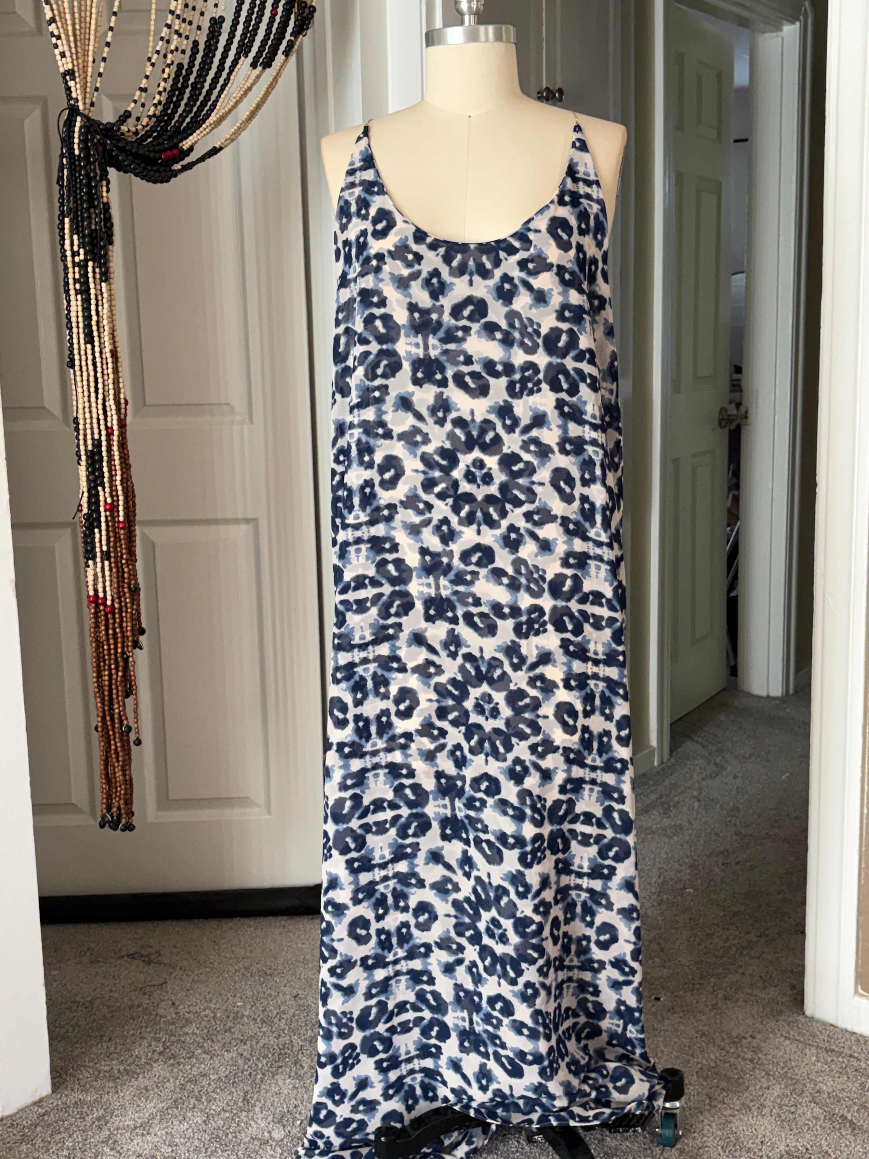 Blue dress