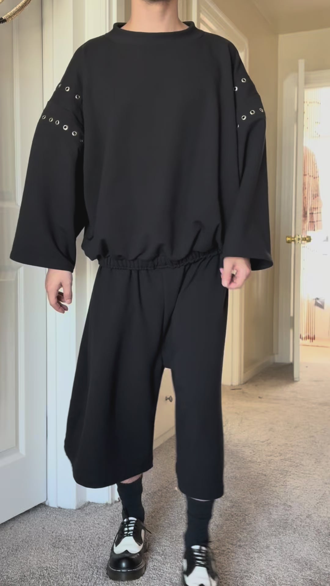 Black loungewear set #1